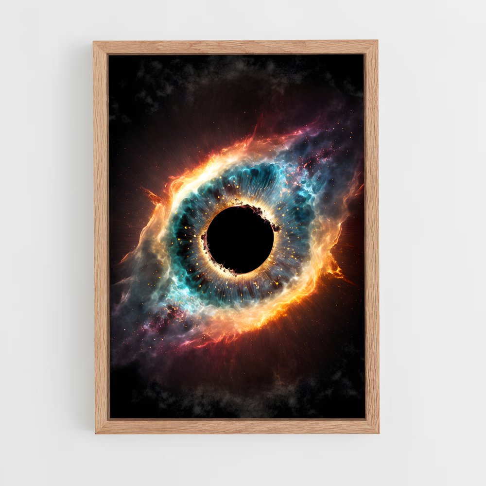 Poster Trou Noir Étoilé (vue 4)